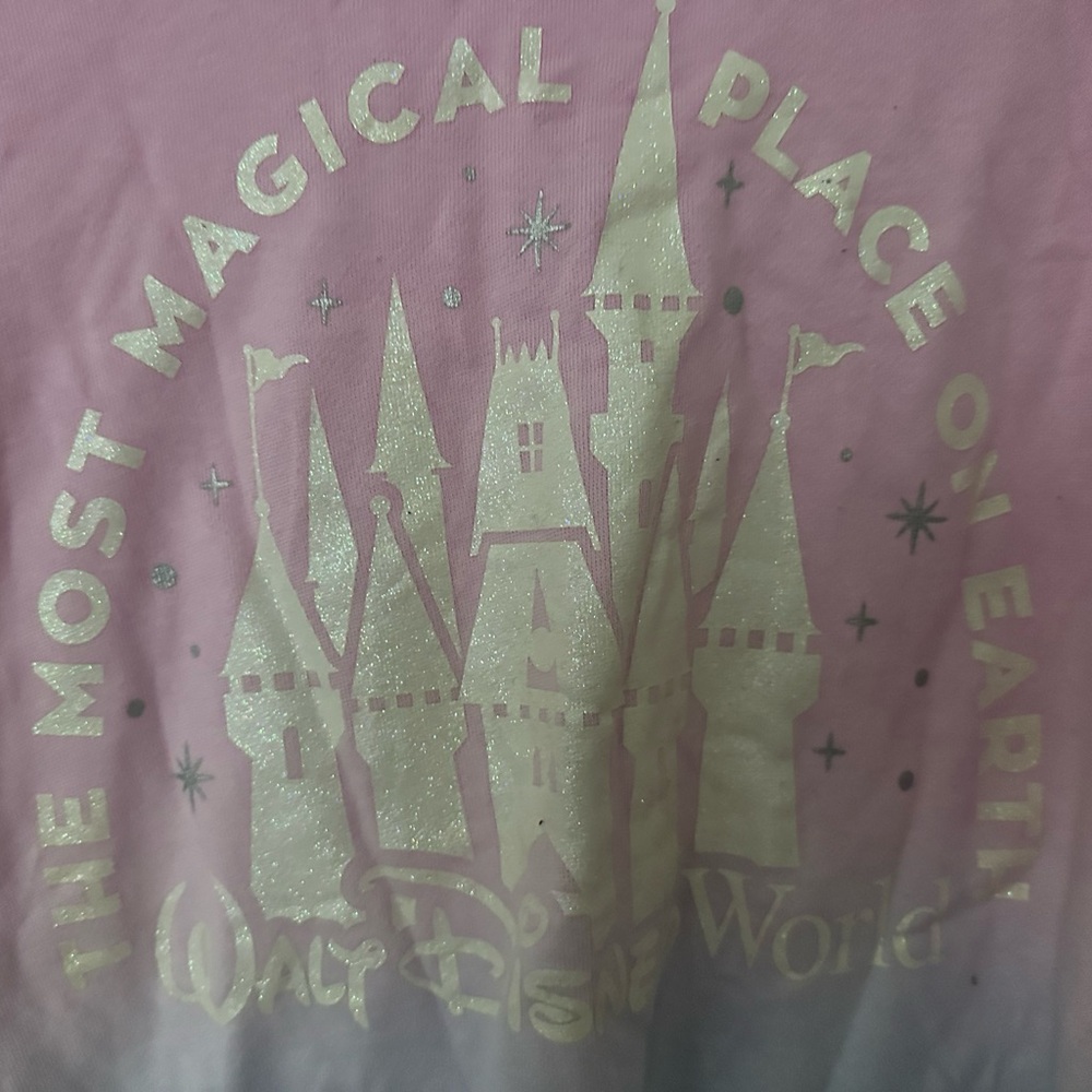 Disney Magical Pink and Blue Sweater - Picture 2 of 4